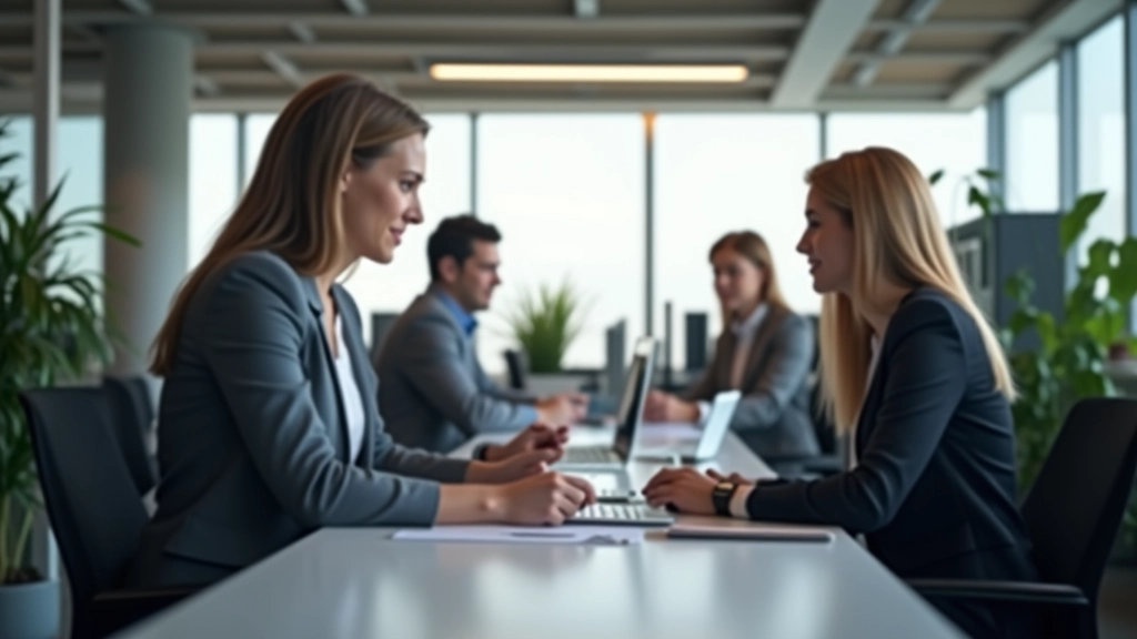 Tým pracující v moderním prostředí bez rozptýlení